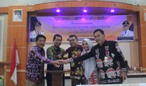 Pencanangan Desa Statistik dan Pojok Statistik BPS dan Pemda Bungo, Foto : Lentera.bungokab.go.id/Ary